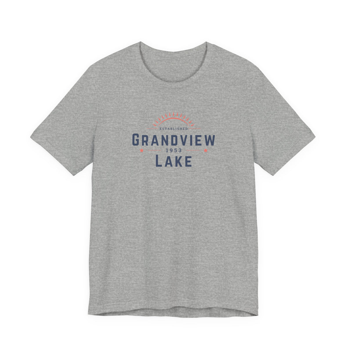 Grandview Lake Tee – Retro Lakeside Graphic T-Shirt