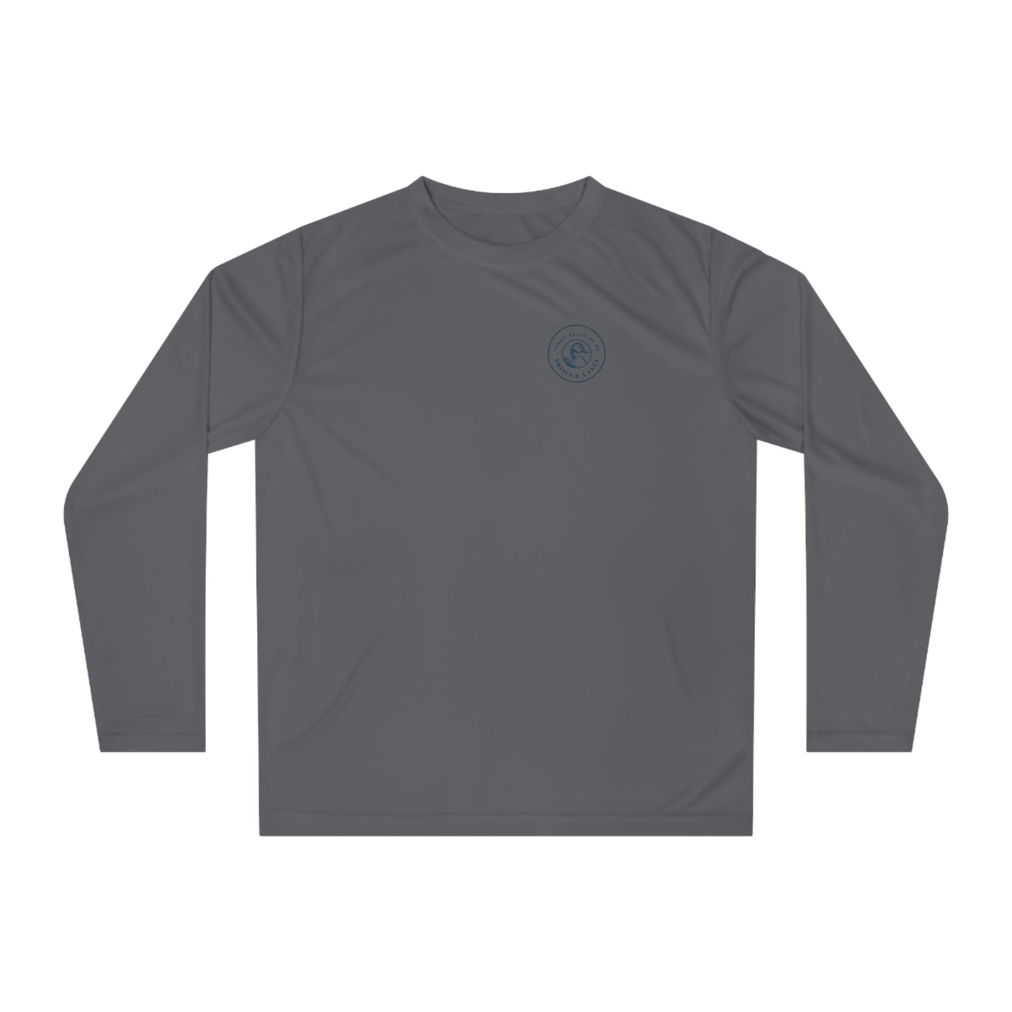 Performance Long Sleeve Shirt — Prince's Lake Fishing Logo