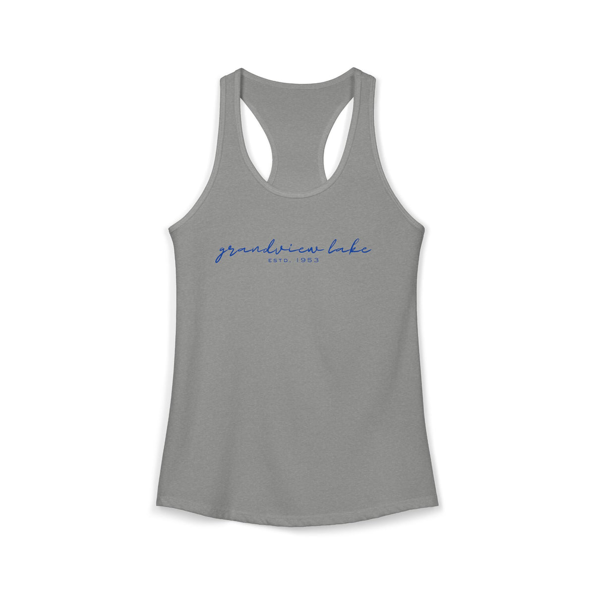 Women's Racerback Tank- "Grandview Lake"