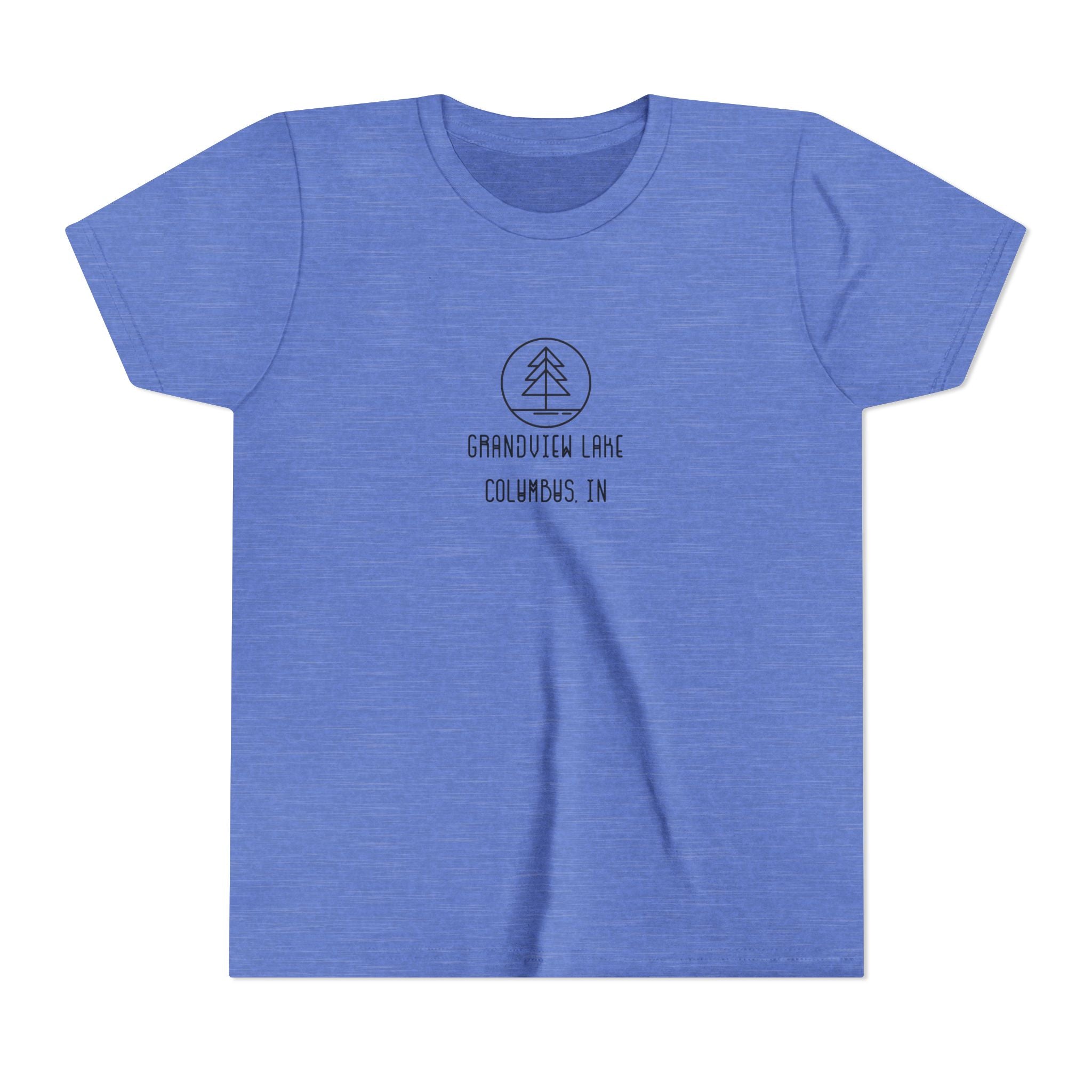 Youth Tee — 'Grandview Lake' Retro Camp Kids T-Shirt