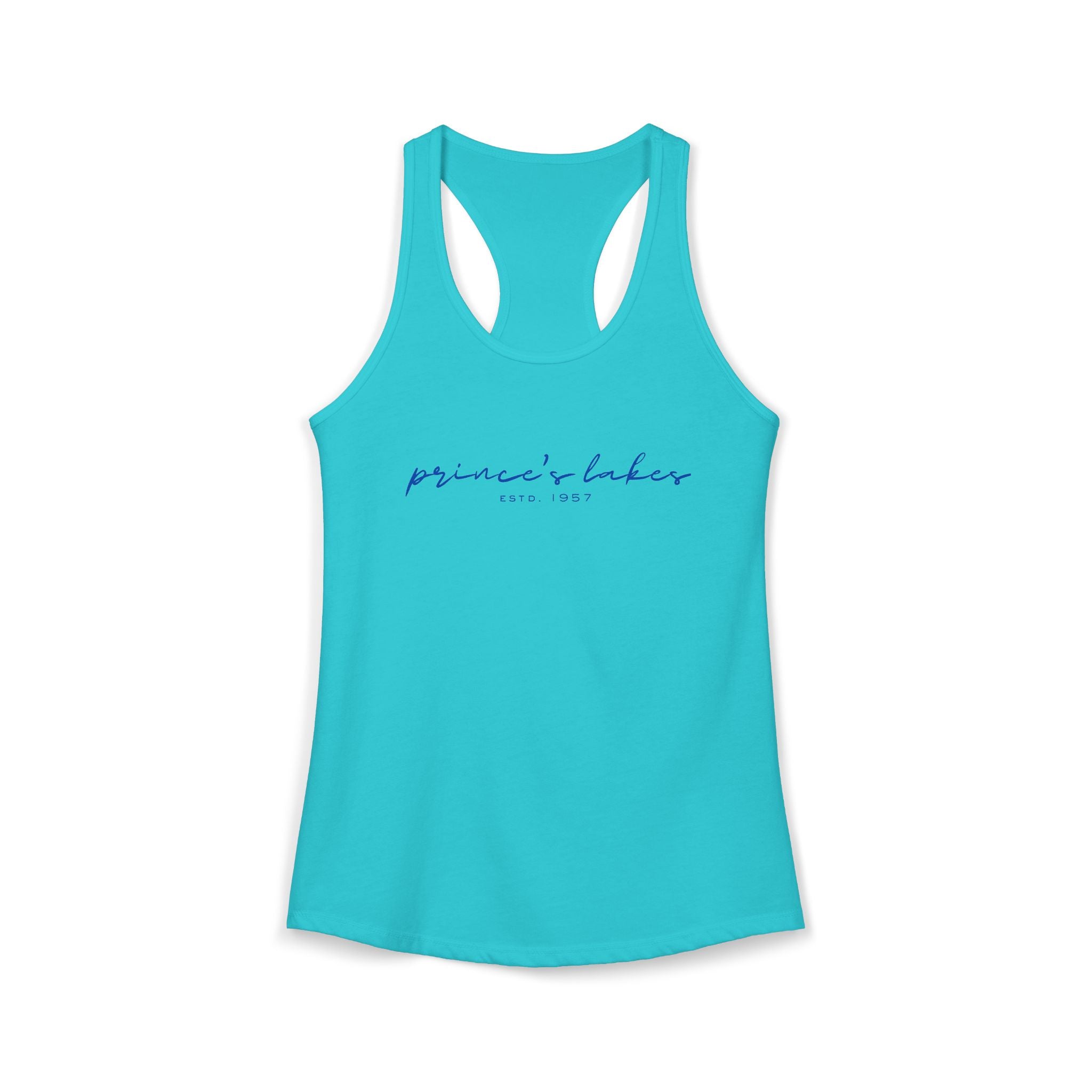 Women's Racerback Tank- "Prince's Lakes"