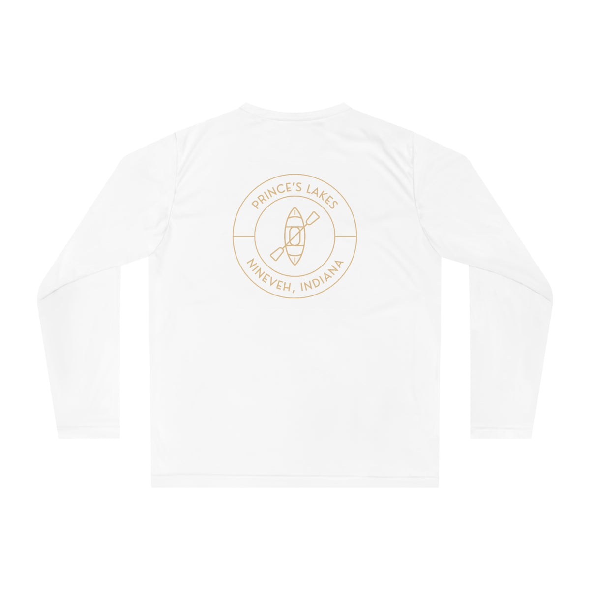 Performance Long Sleeve Shirt — Kayak Prince's Lakes Logo
