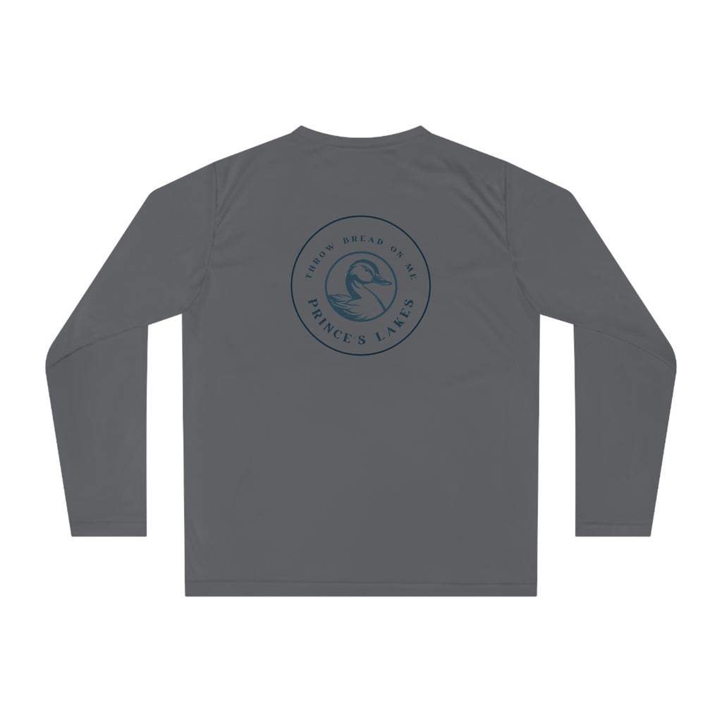 Performance Long Sleeve Shirt — Prince's Lake Fishing Logo