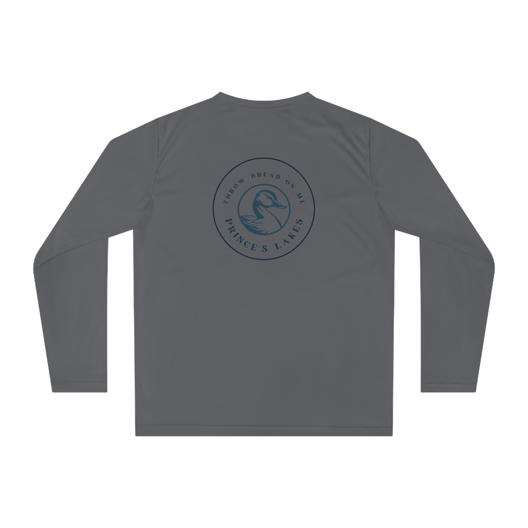 Performance Long Sleeve Shirt — Prince's Lake Fishing Logo