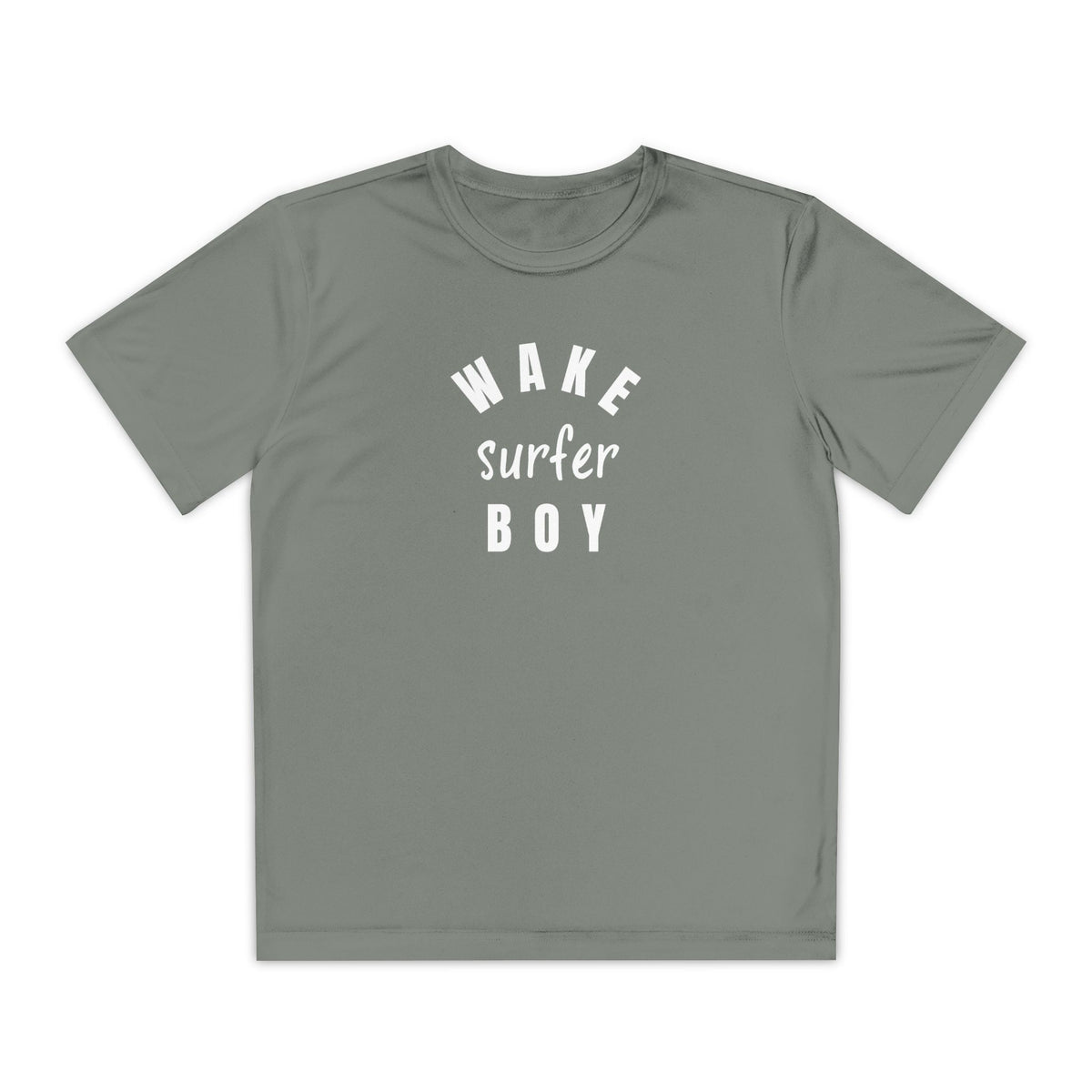 Youth Wake Surfer Boy Tee
