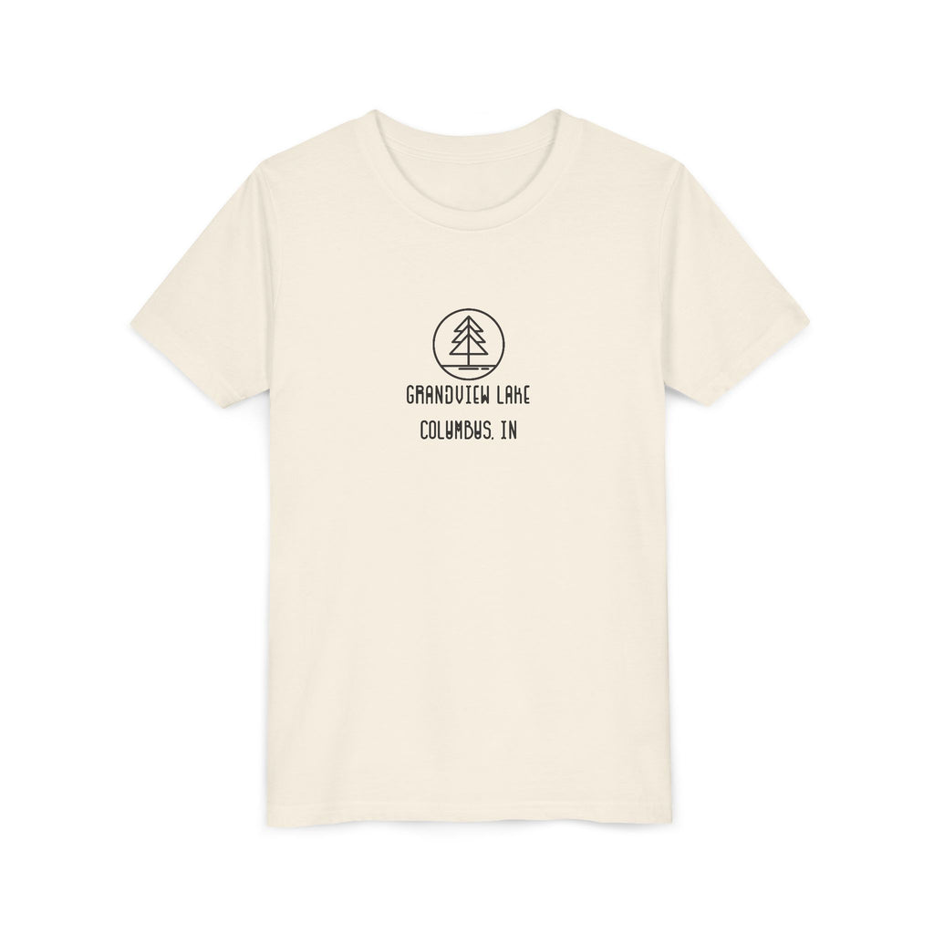 Youth Tee — 'Grandview Lake' Retro Camp Kids T-Shirt