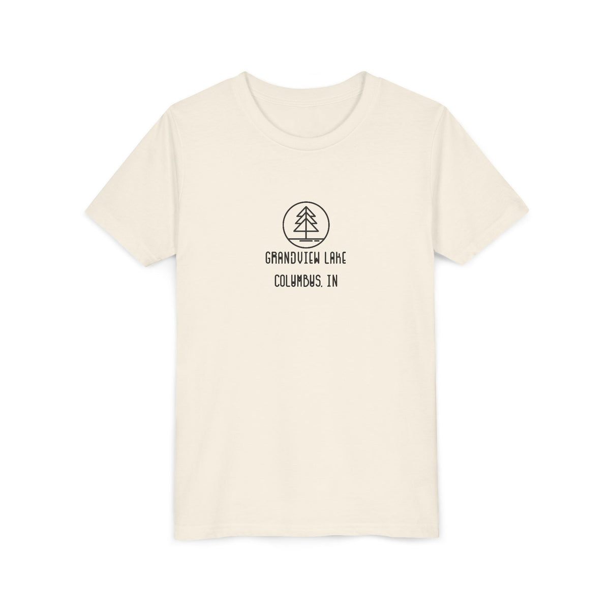 Youth Tee — 'Grandview Lake' Retro Camp Kids T-Shirt