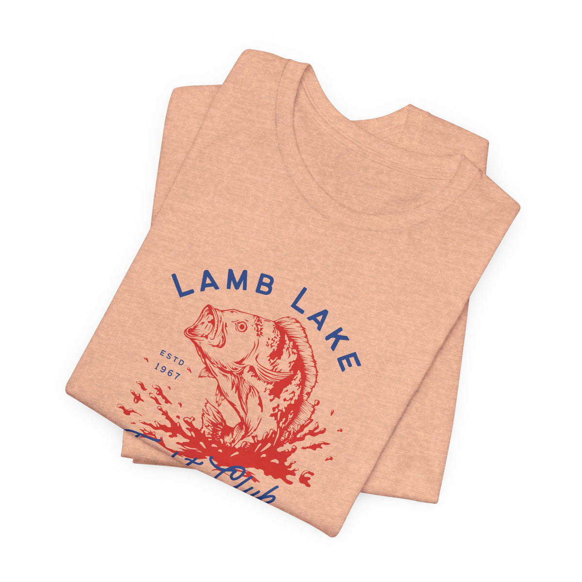 Lamb Lake Fight Club Fishing T-Shirt