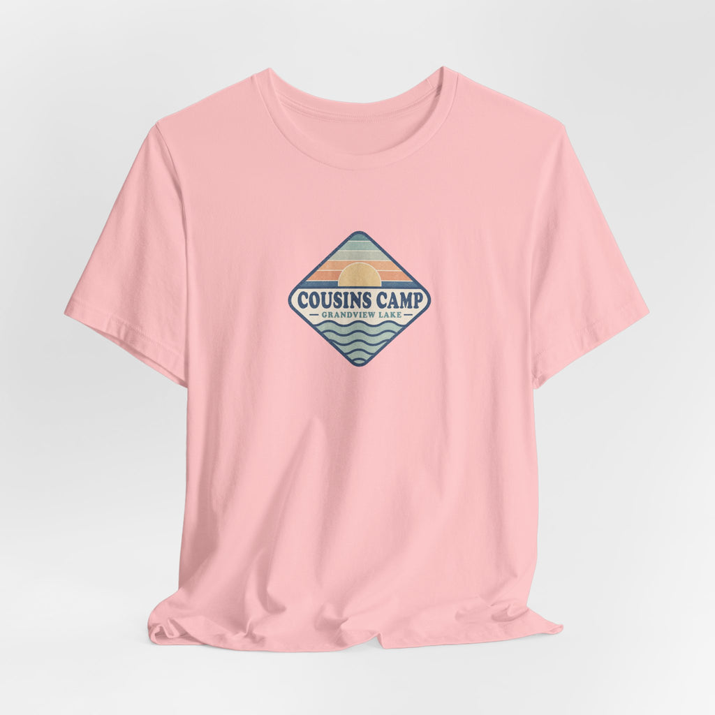 Camp Staff T-Shirt — 'Cousins Camp' Vintage Lake Tee