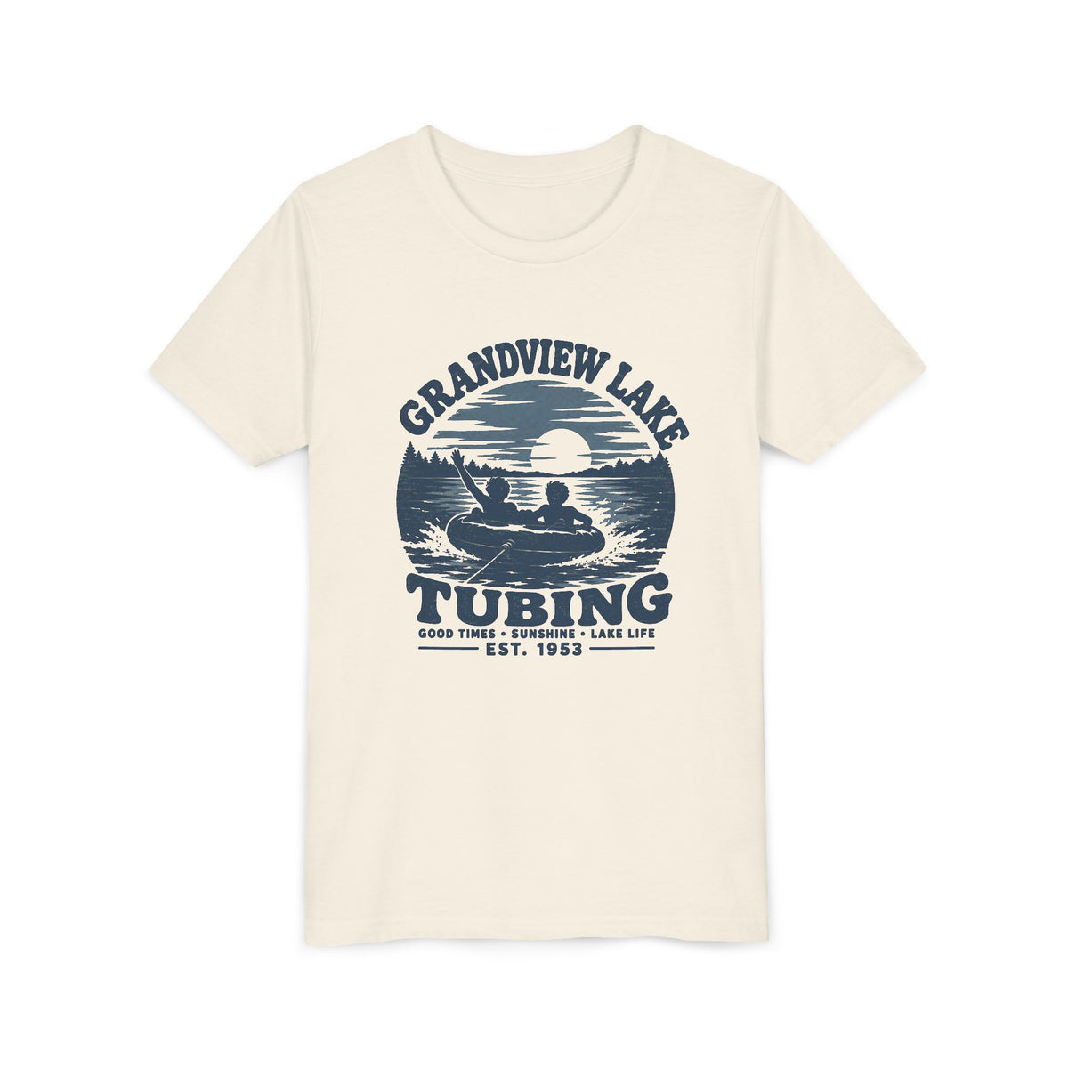 Youth T-Shirt - Grandview Lake Tubing Vintage Design