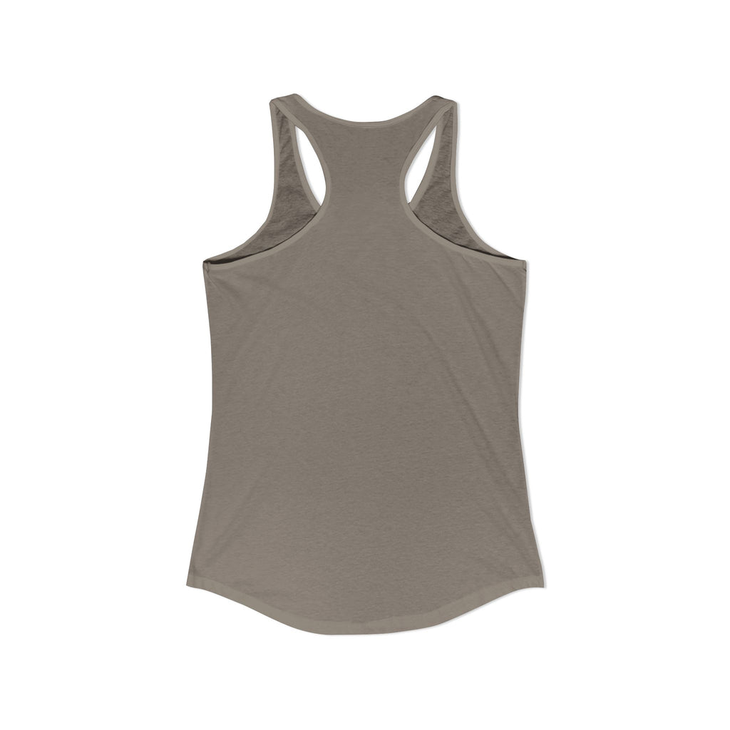 Women's Racerback Tank- "Kayak Prince's Lakes"