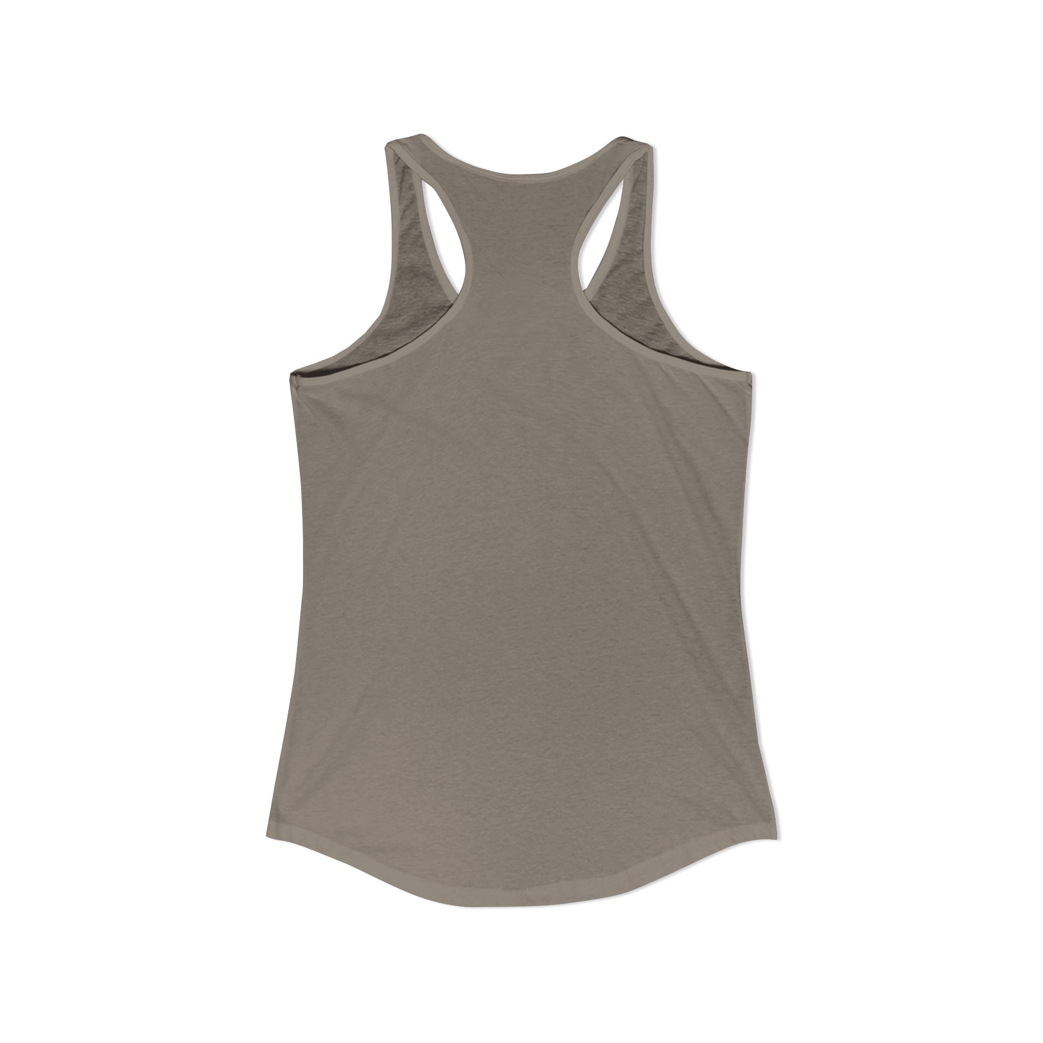 Women's Racerback Tank- "Kayak Prince's Lakes"