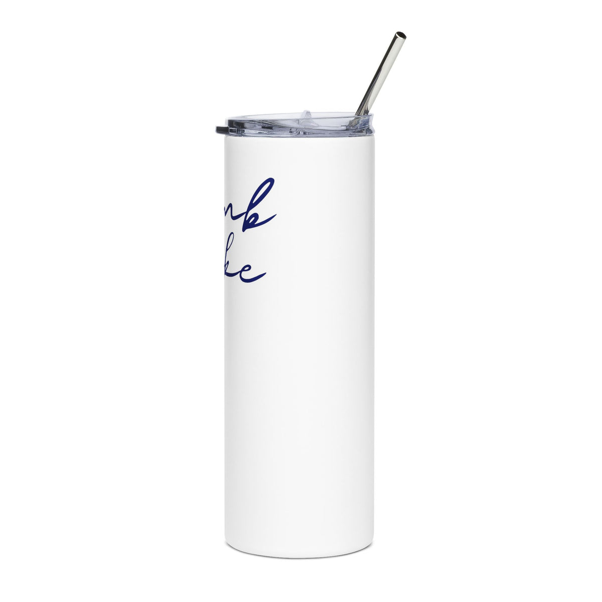 20oz Stainless Tumbler — Minimal Script "Lamb Lake" Travel Cup
