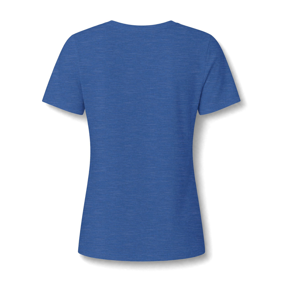Lamb Lake Women's V-Neck Tee — Sunset Lake Graphic