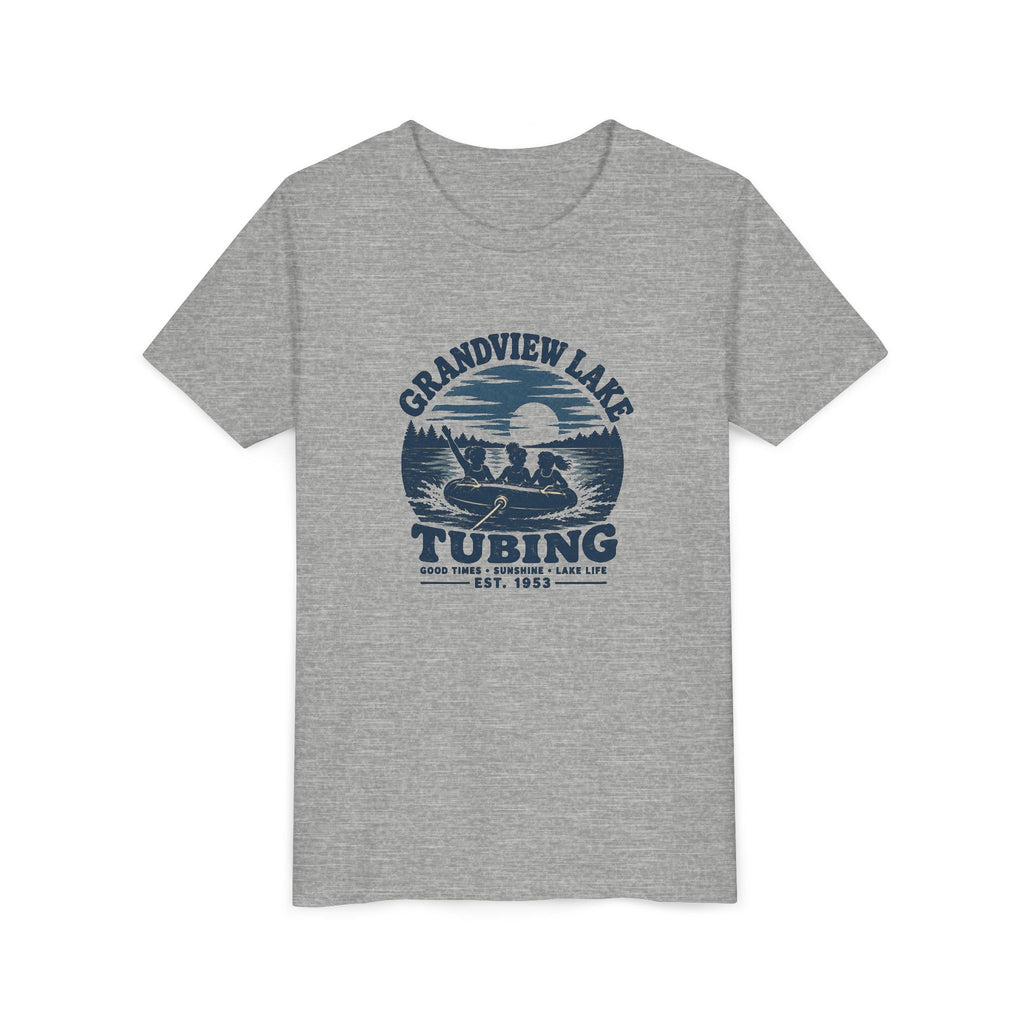 Grandview Lake Tubing Youth Tee – Kids Summer Lake T-Shirt