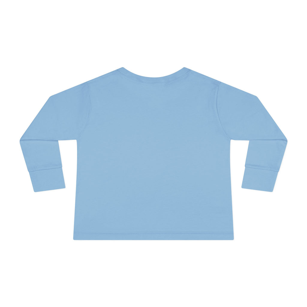 Toddler Long Sleeve Tee — "Prince's Lakes" Hand-Drawn Fish Graphic