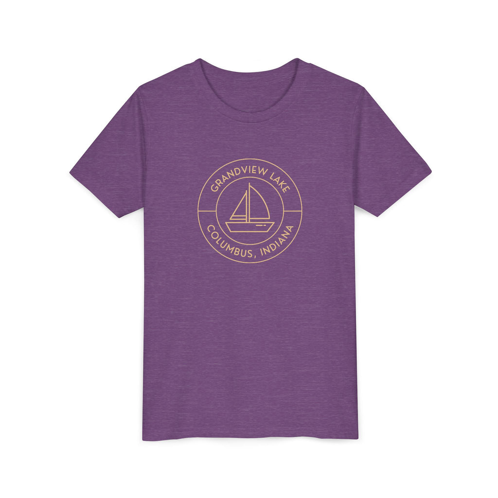 Youth Tee — Sailboat Grandview Lake Kids T-Shirt