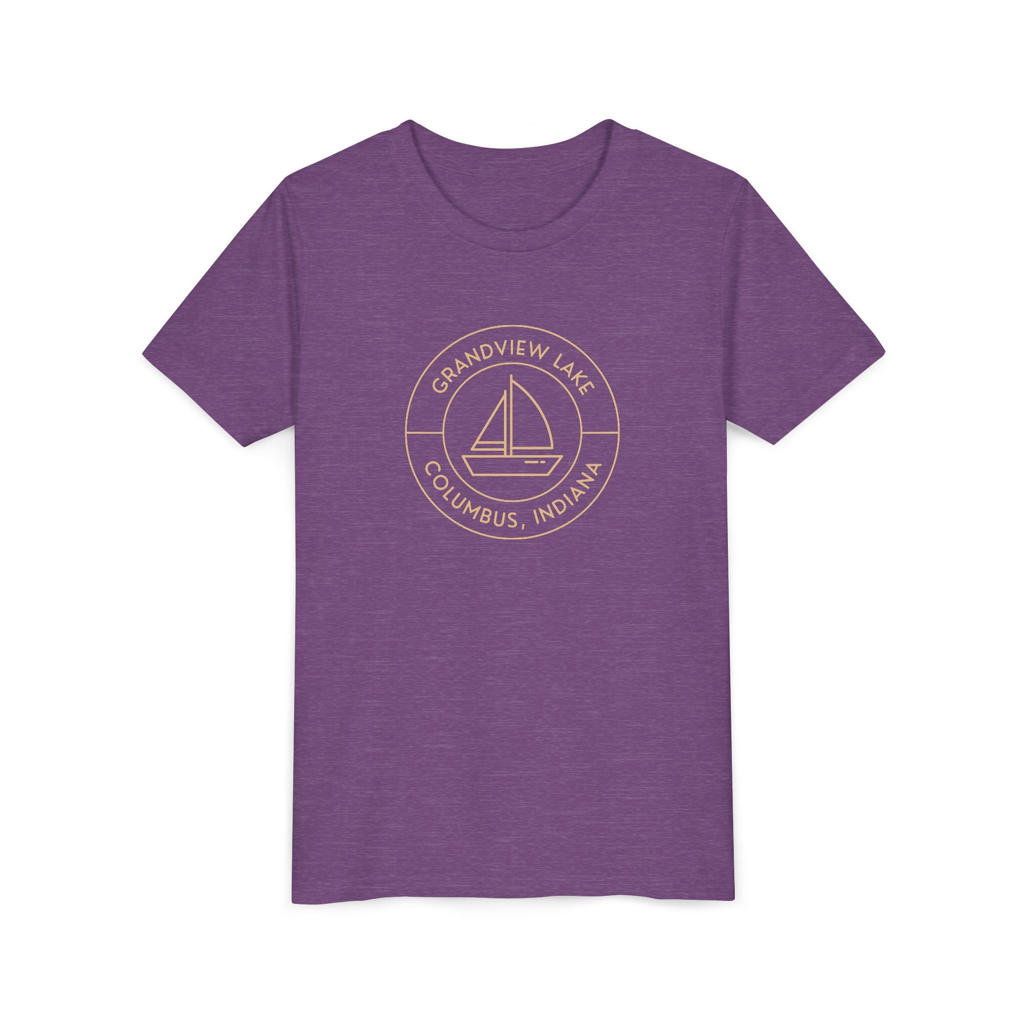 Youth Tee — Sailboat Grandview Lake Kids T-Shirt