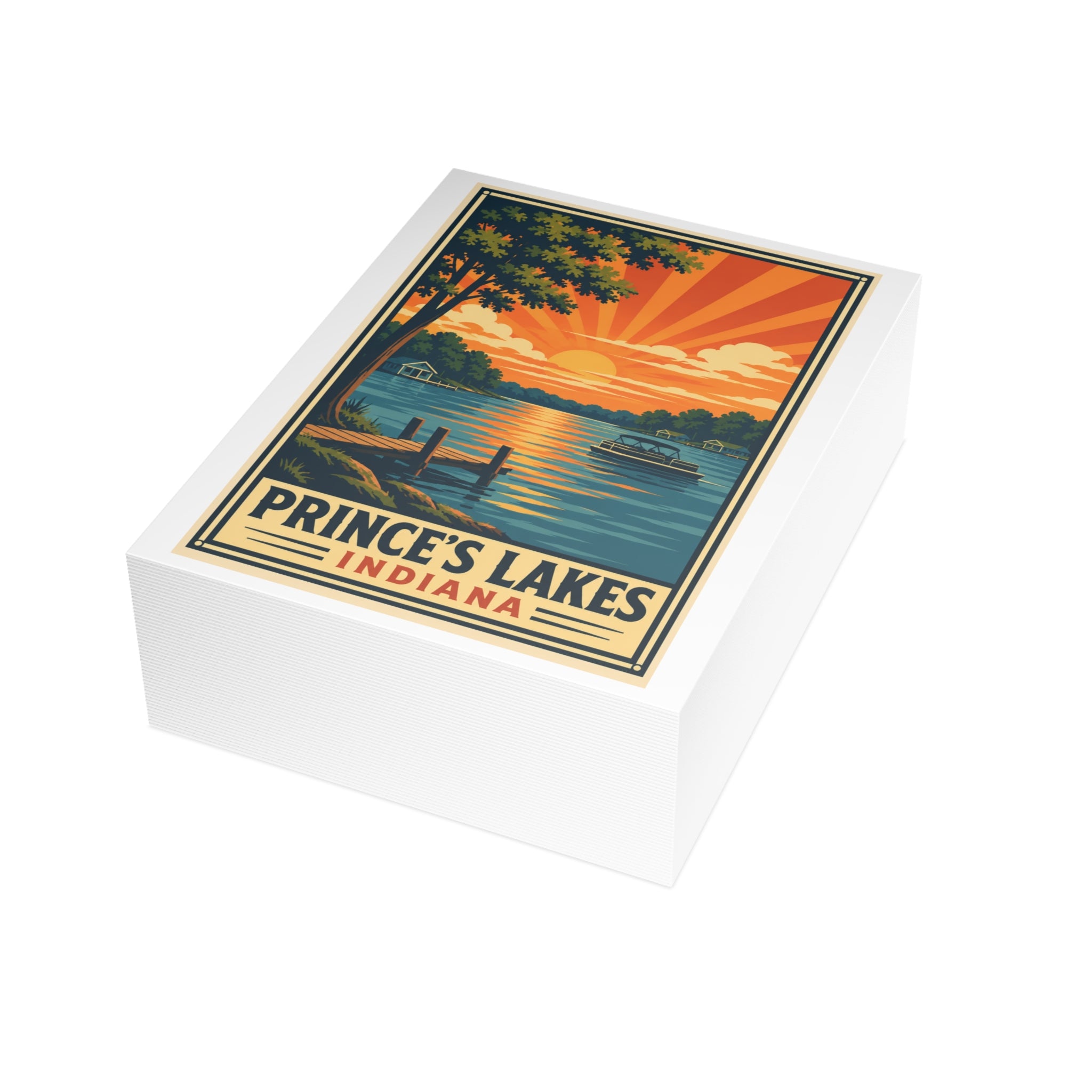 Postcard Bundles (envelopes not included) Prince's Lakes Postcard Party Invitation