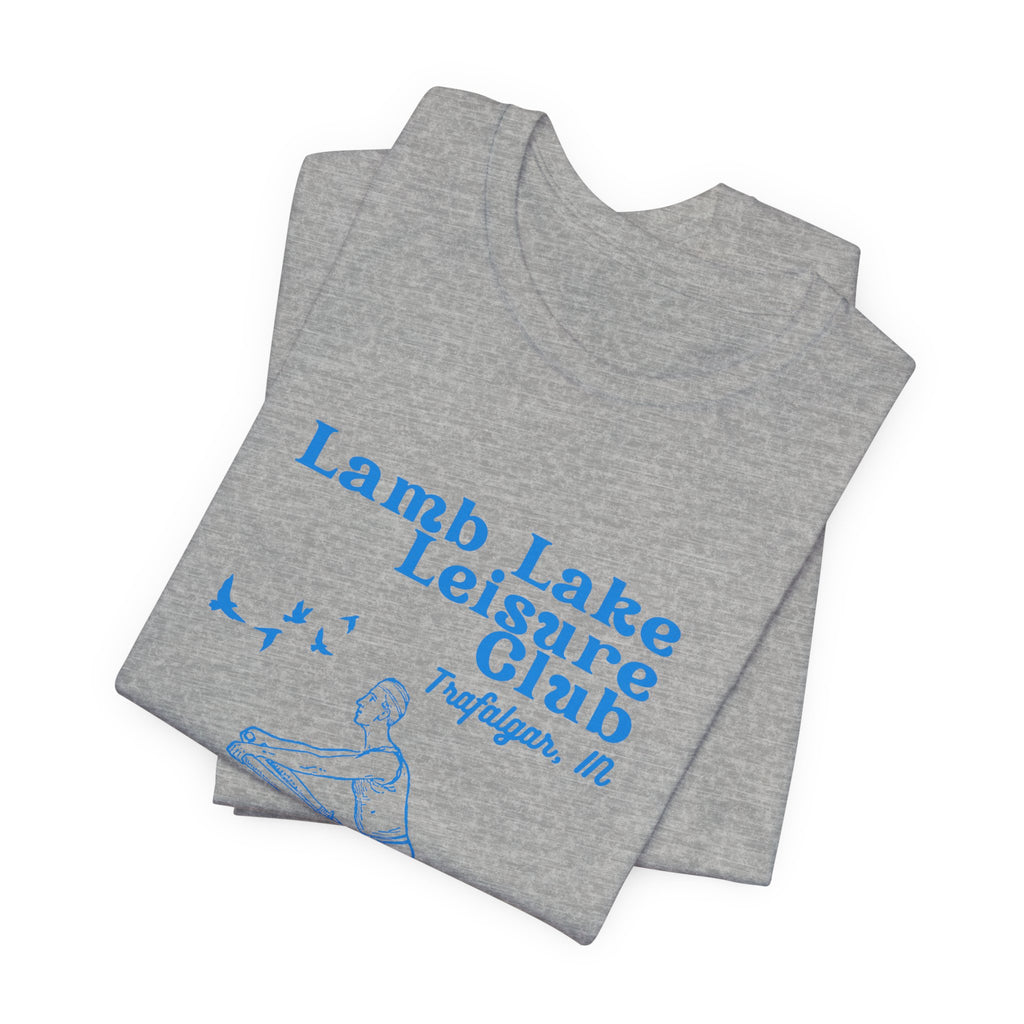 Kayak Tee – "Lamb Lake Leisure Club" Vintage Boating T-Shirt