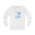 Grandview Lake Leisure Club Long Sleeve Tee — Vintage Pontoon Boat Graphic