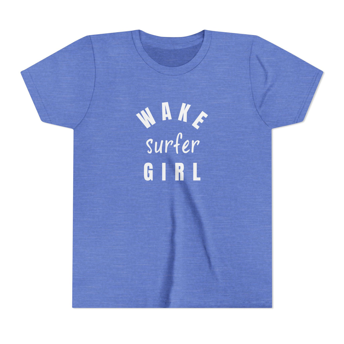 Youth Tee — "Wake Surfer Girl" Graphic Shirt