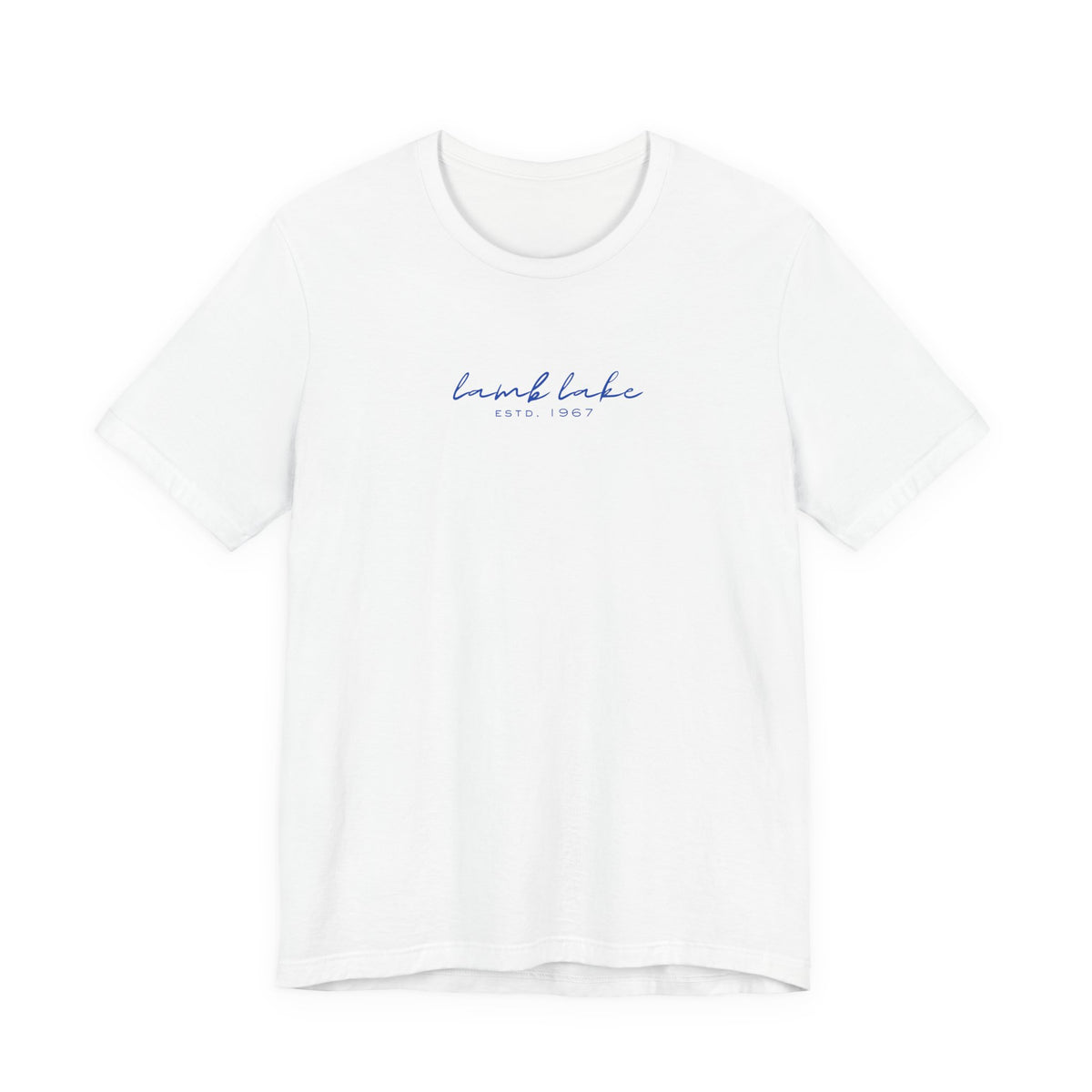 'lamb lake" Unisex Jersey Short Sleeve Tee