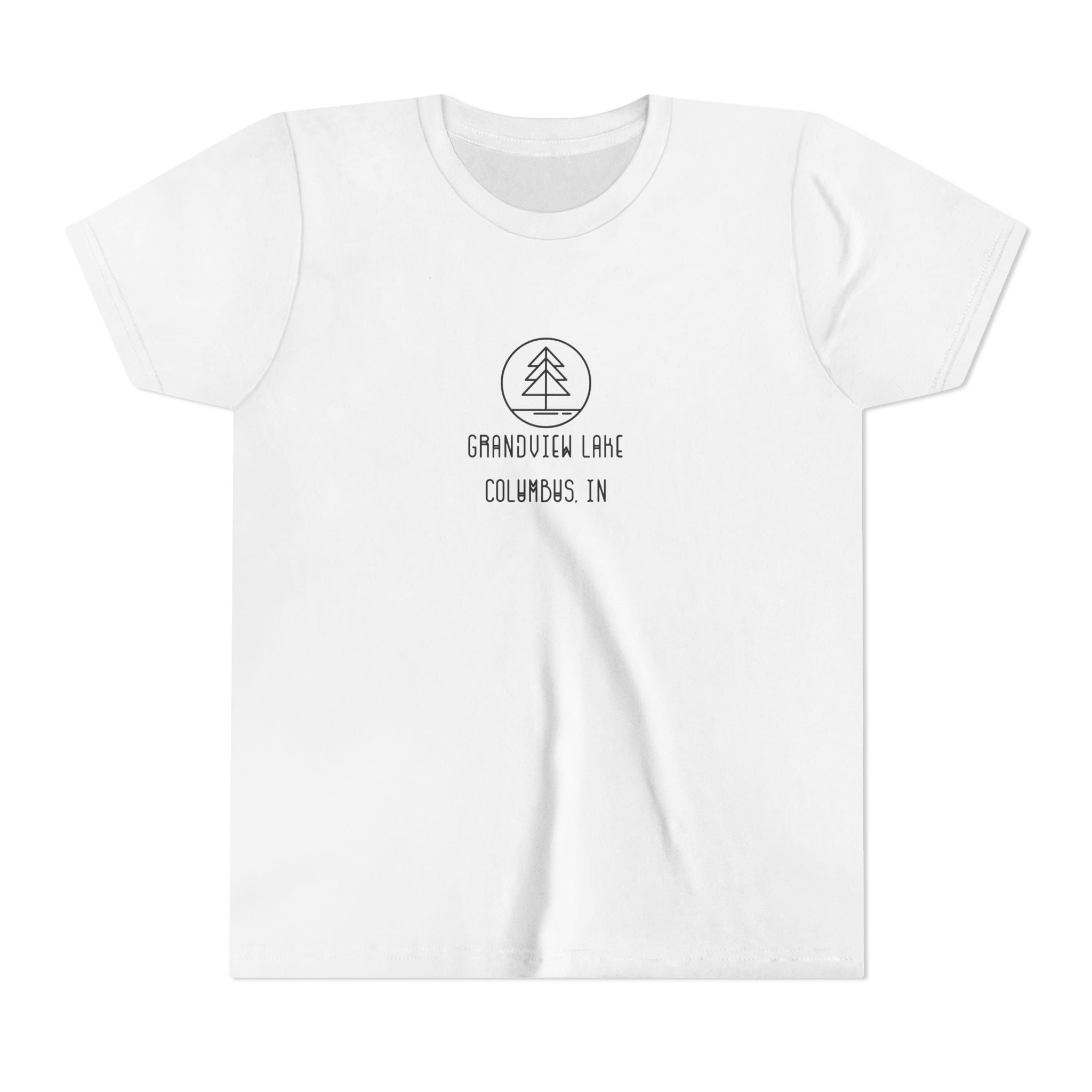Youth Tee — 'Grandview Lake' Retro Camp Kids T-Shirt