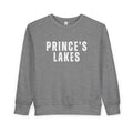 Toddler Sweatshirt - "Prince's Lakes" Retro Camp Logo Kids Pullover