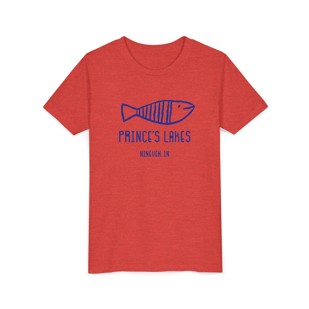 Youth Tee — 'Prince's Lakes' Retro Fish Kids T-Shirt