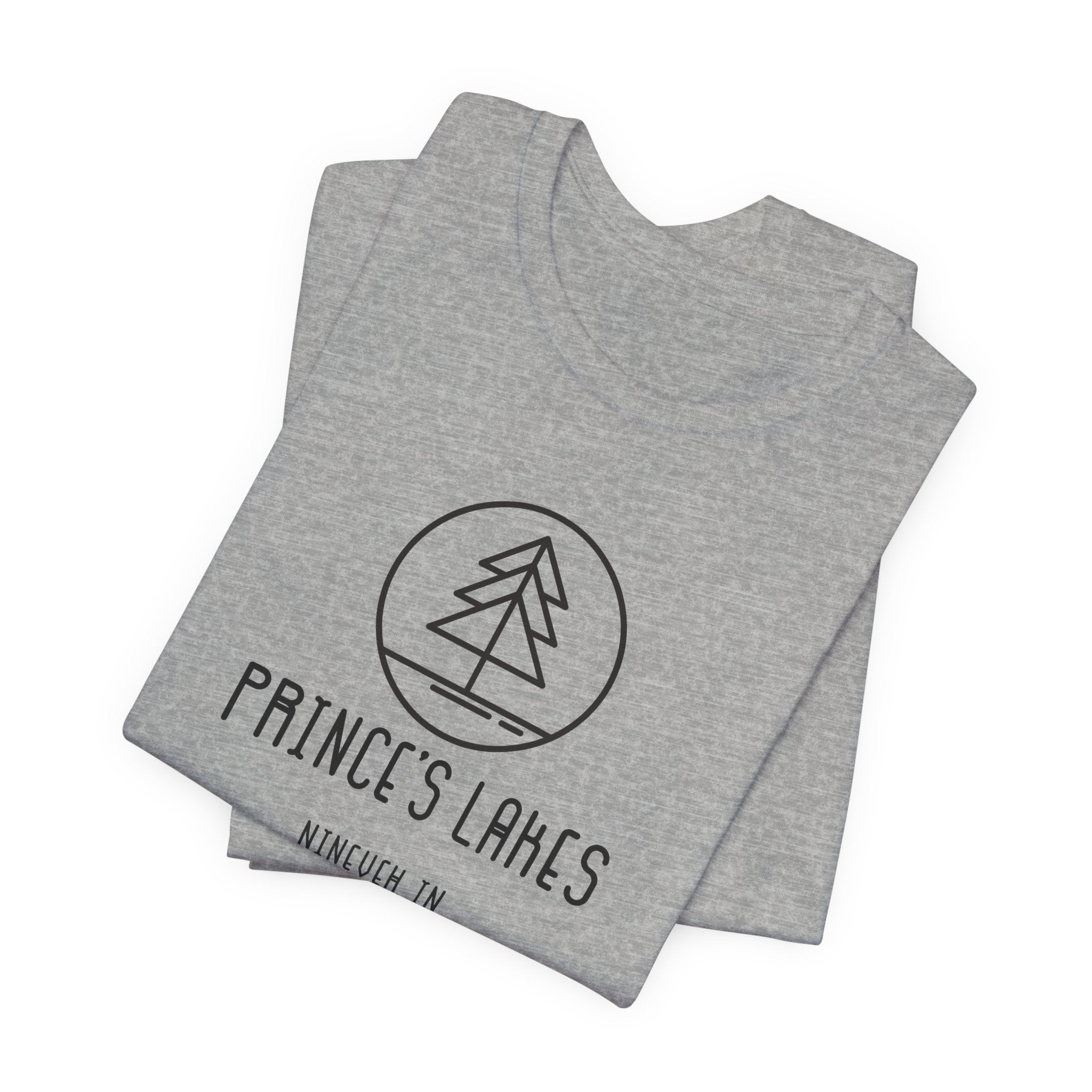 Prince's Lakes Minimalist Tee — Lake Forest Graphic Short Sleeve Shirt