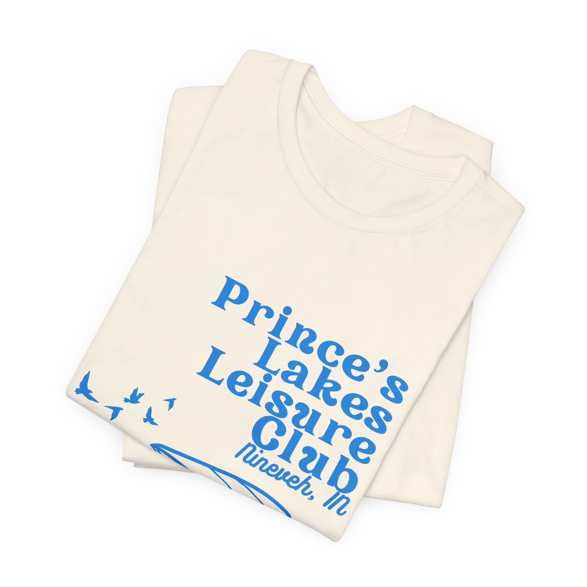 Lake Club Pontoon Boat Tee – "Prince's Lakes Leisure Club" Vintage Boating T-Shirt