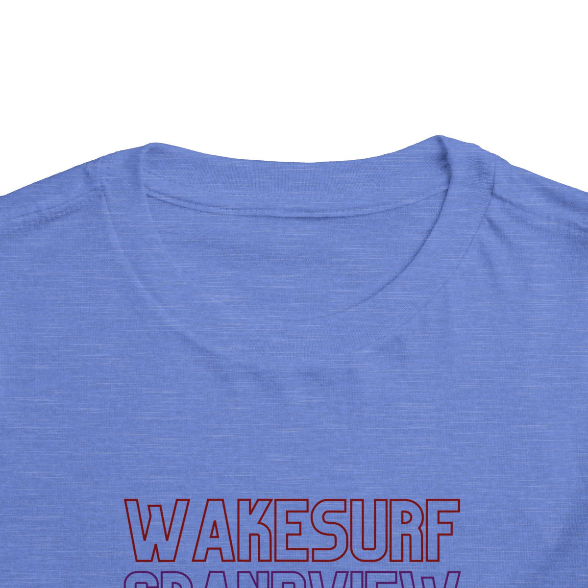 Grandview Lake Columbus Indiana Toddler Tee — Wakesurf Grandview Summer Shirt