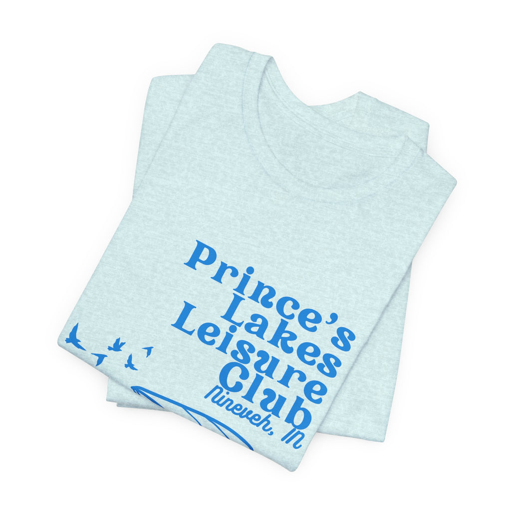 Lake Club Pontoon Boat Tee – "Prince's Lakes Leisure Club" Vintage Boating T-Shirt