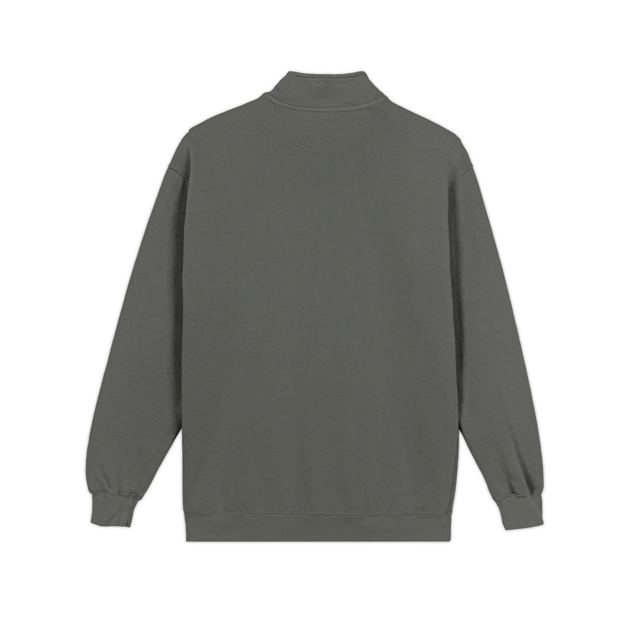 Quarter-Zip Sweatshirt — Pleasant Lake Retro Sunset Patch
