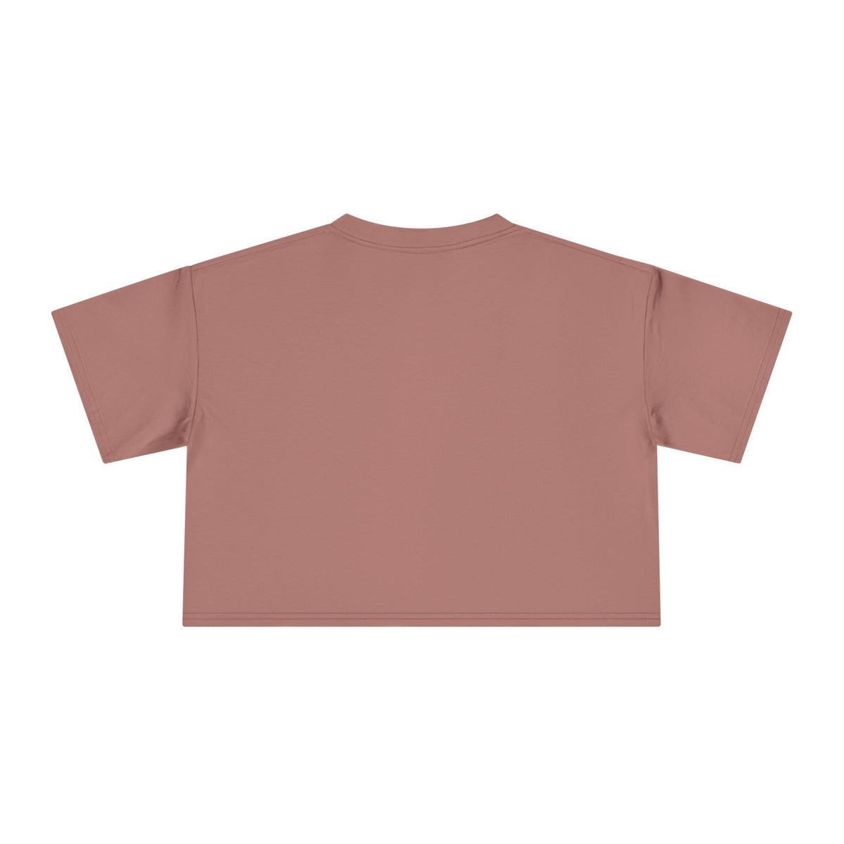 Script Logo Crop Tee — "lamb lake" Women's Casual Top