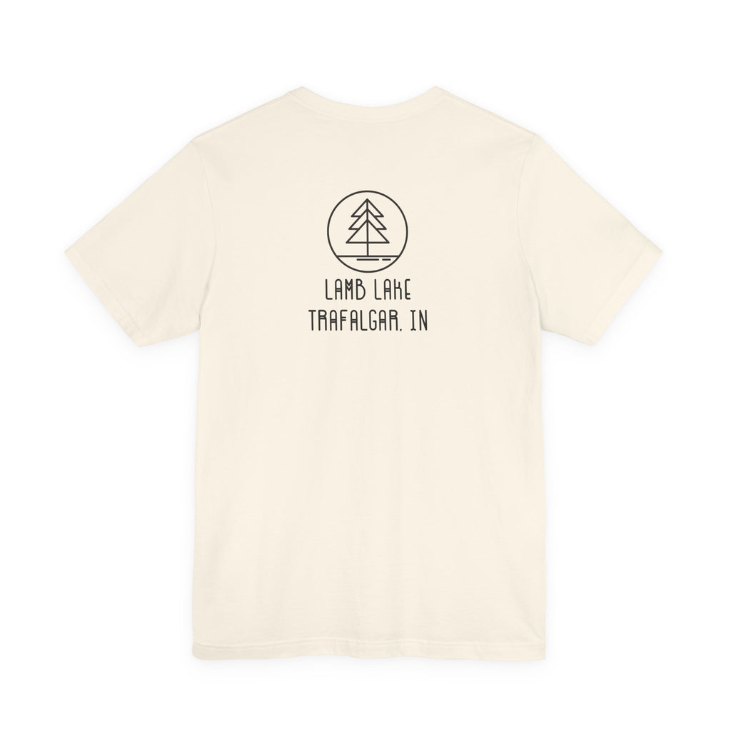 Lamb Lake Minimalist Tee — Lake Forest Graphic Short Sleeve Shirt