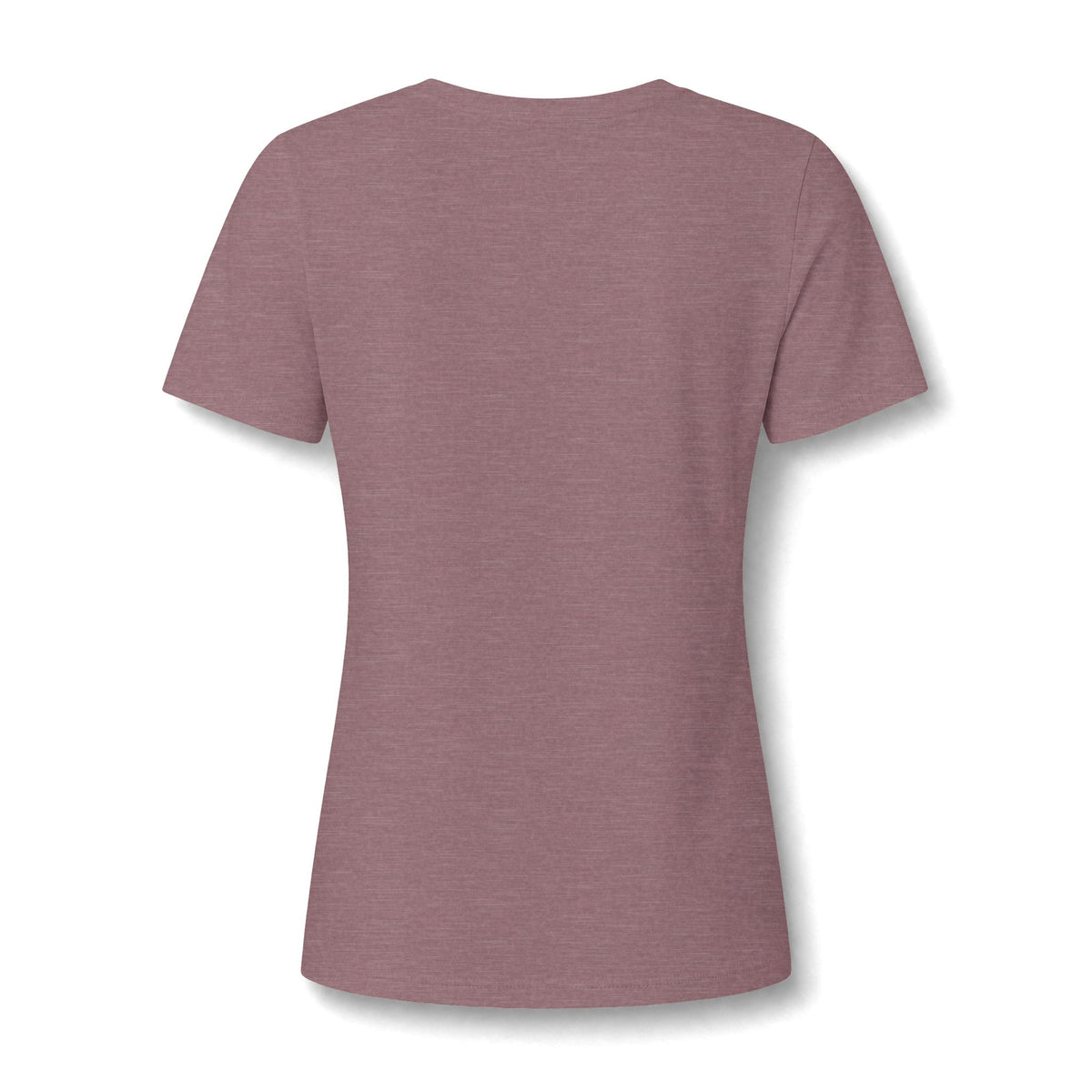 Lamb Lake Women's V-Neck Tee — Sunset Lake Graphic