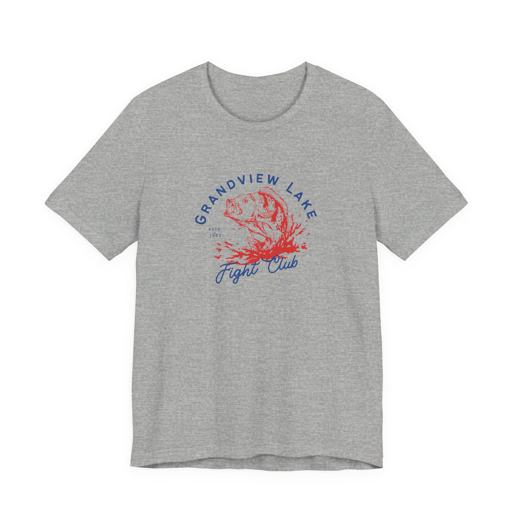 Grandview Lake Fight Club Fishing T-Shirt