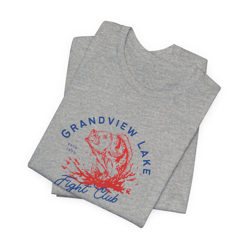 Grandview Lake Fight Club Fishing T-Shirt