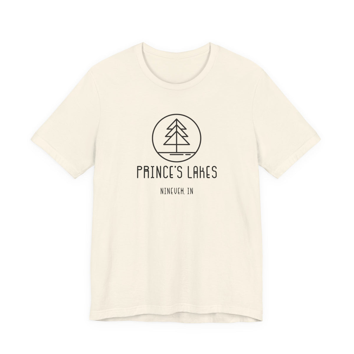 Prince's Lakes Minimalist Tee — Lake Forest Graphic Short Sleeve Shirt