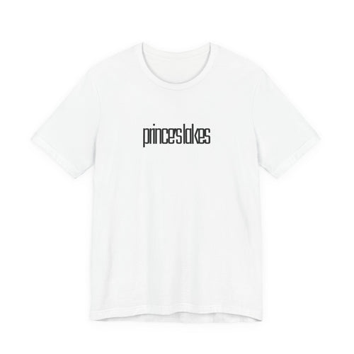 'prince's lakes' Graphic Tee —  Minimal Logo T‑Shirt
