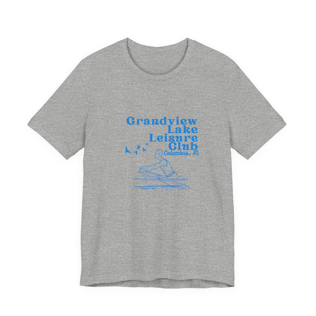 Kayak Tee – "Grandview Lake Leisure Club" Vintage Boating T-Shirt