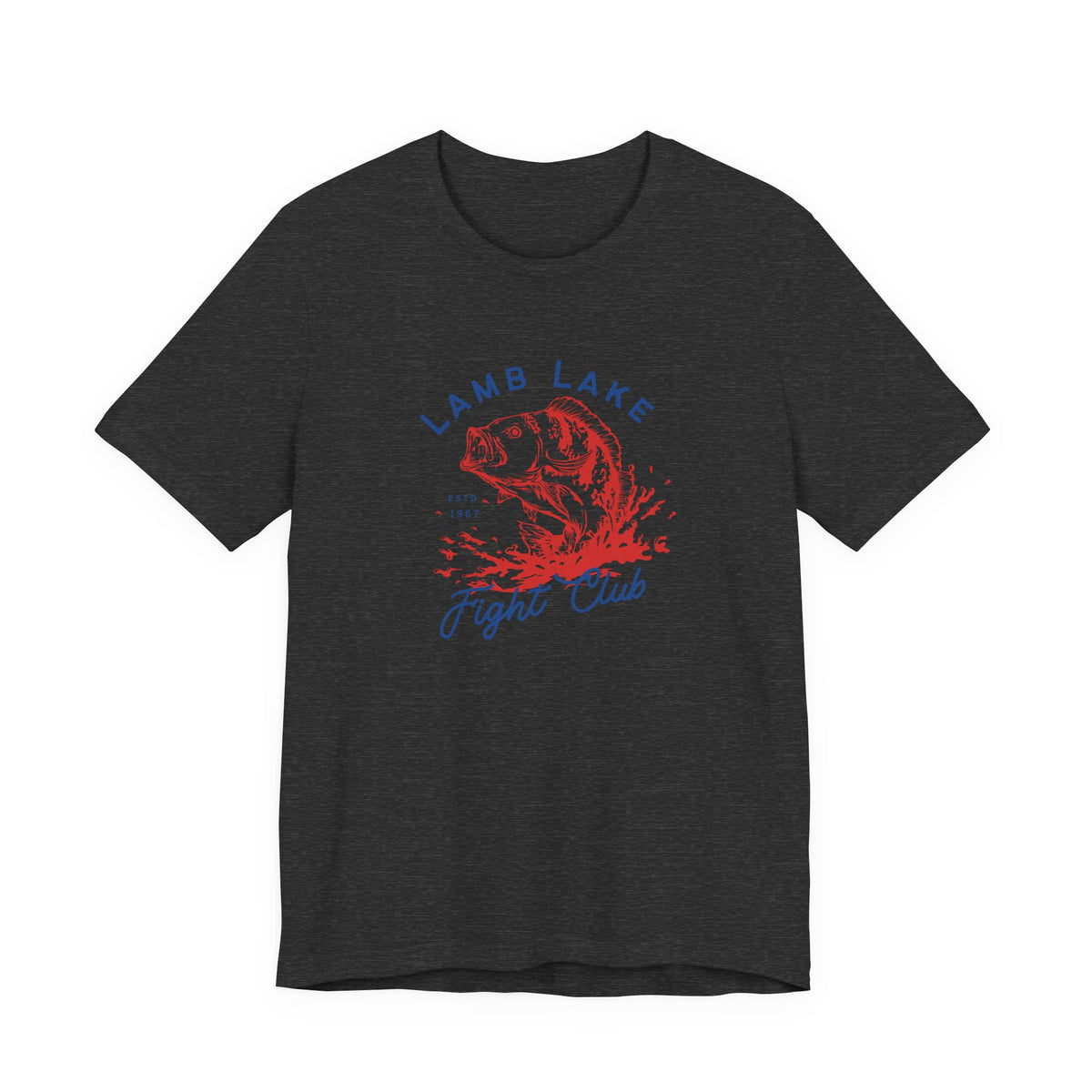 Lamb Lake Fight Club Fishing T-Shirt