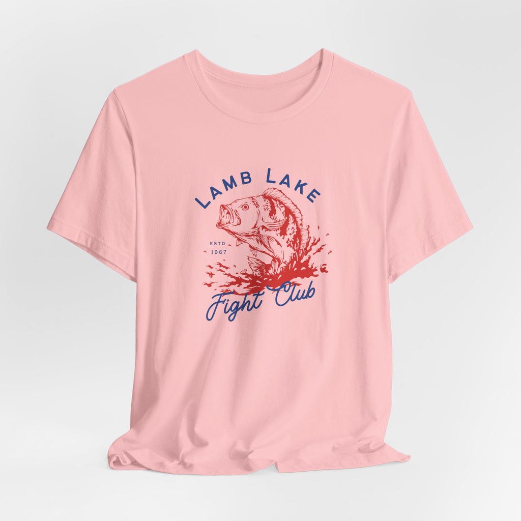 Lamb Lake Fight Club Fishing T-Shirt