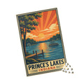 Prince's Lakes, Pontoon Sunset Lake Puzzle — Jigsaw (1014 pcs)