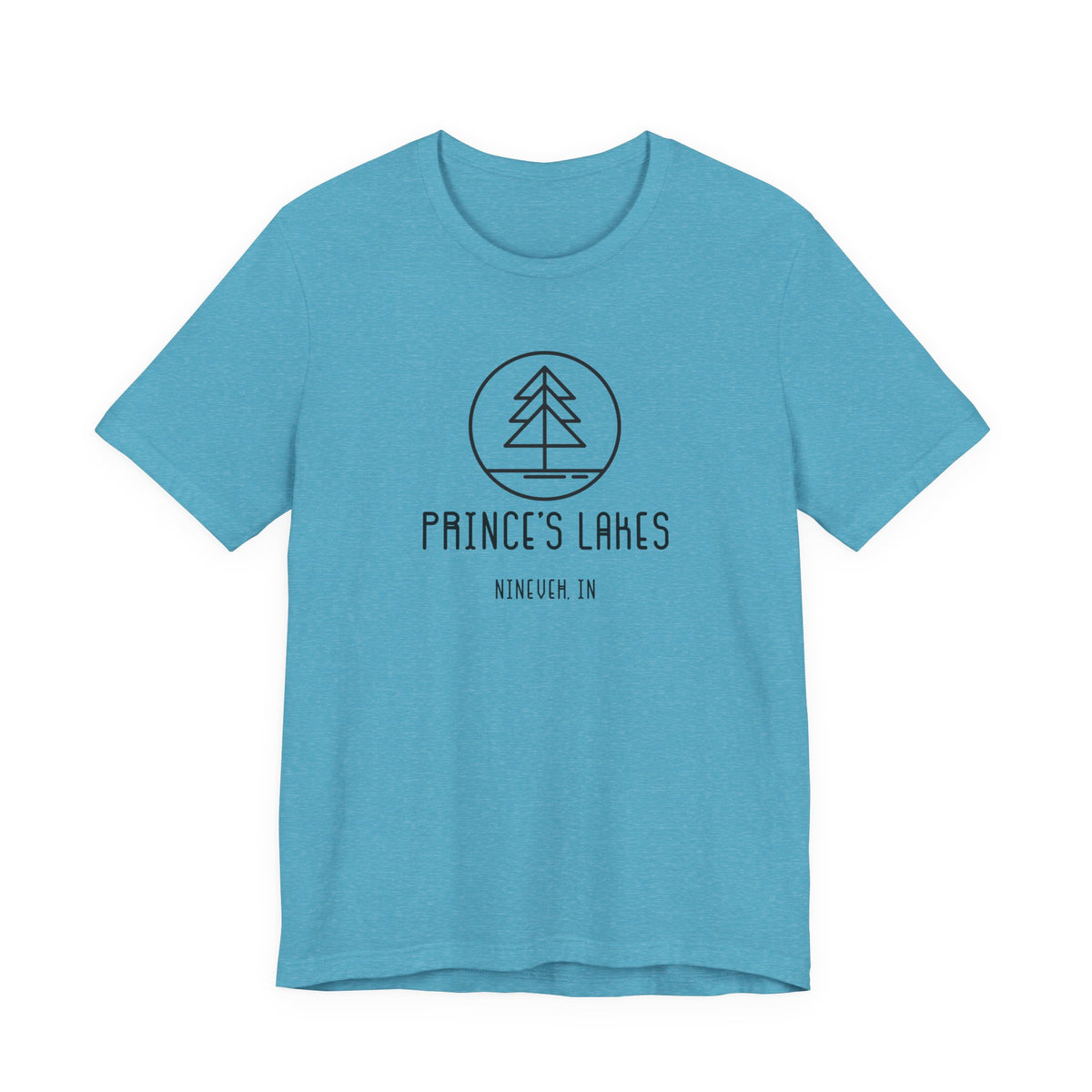Prince's Lakes Minimalist Tee — Lake Forest Graphic Short Sleeve Shirt