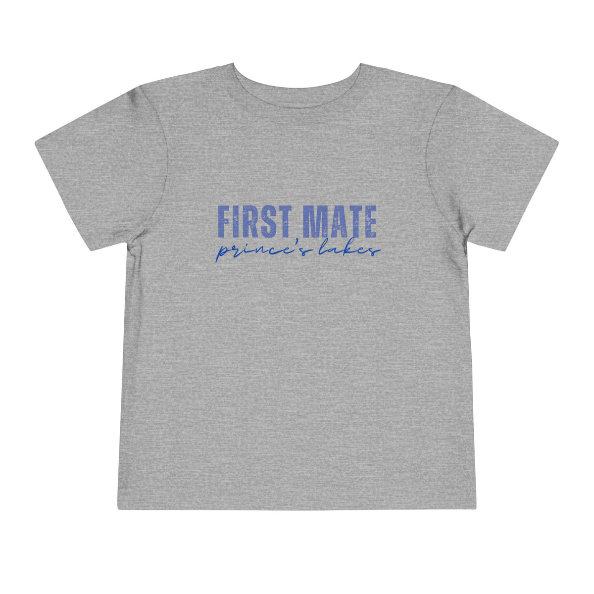 First Mate Toddler Tee — 'First Mate, Prince's Lakes' Nautical Shirt