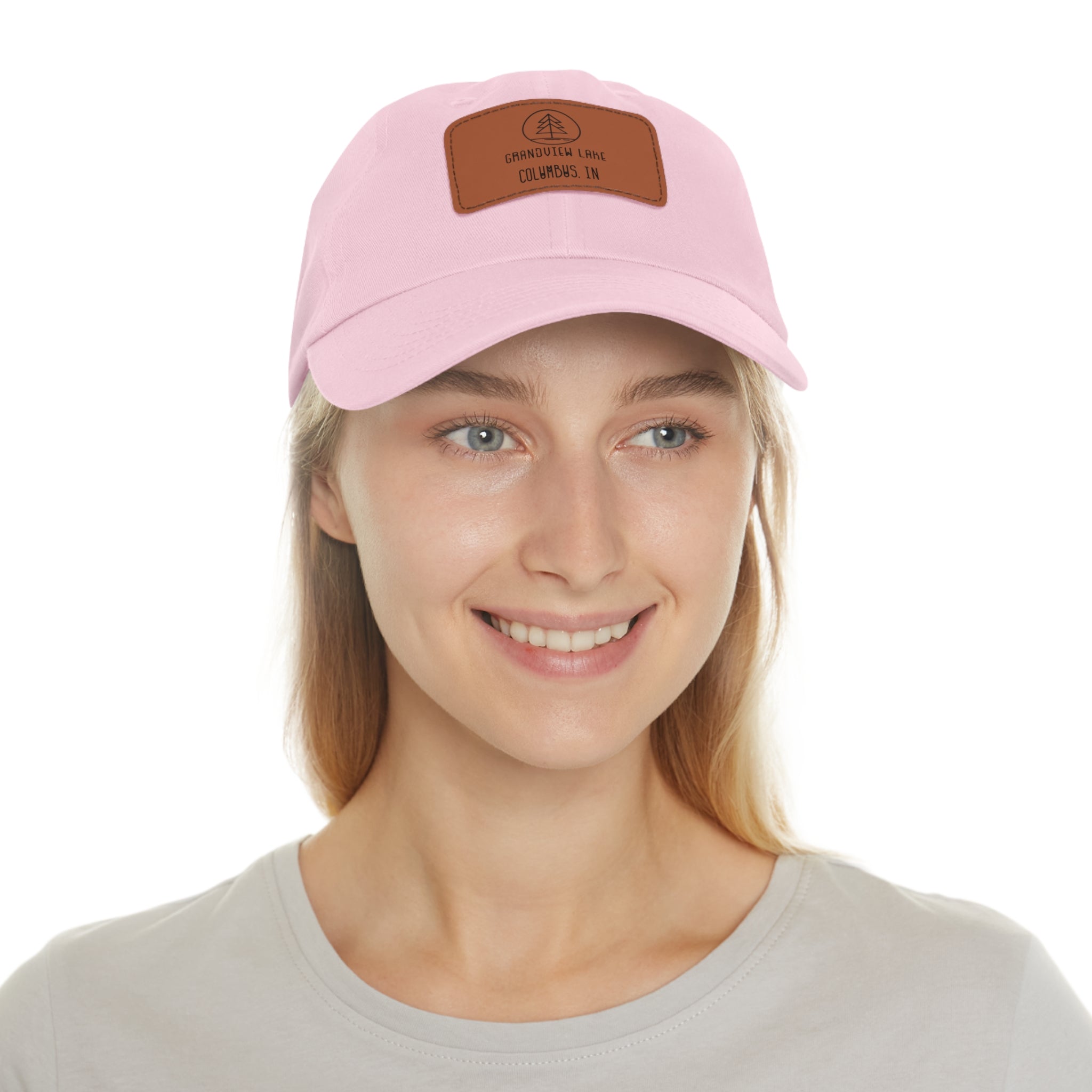 Leather Patch Hat — Grandview Lake Outdoor Baseball Cap