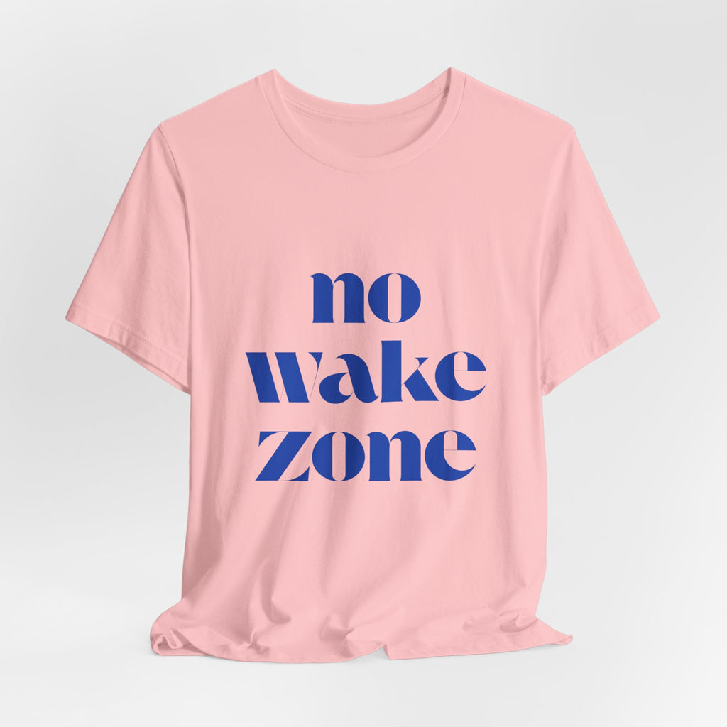 No Wake Zone T-Shirt — Nautical Relaxed Graphic Tee
